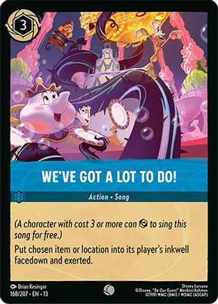 We've Got a Lot to Do! (168/204) - Attack of the Vine Cold Foil