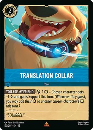 Translation Collar (173/204) - Attack of the Vine Cold Foil