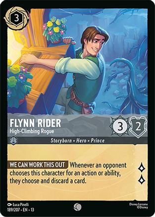 Flynn Rider - High-Climbing Rogue (189/204) - Attack of the Vine