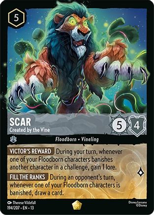 Scar - Created by the Vine (194/204) - Attack of the Vine