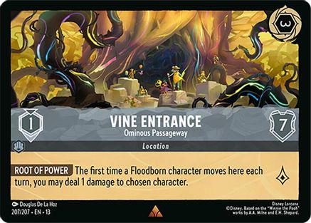 Vine Entrance - Ominous Passageway (207/204) - Attack of the Vine