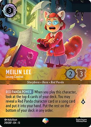 Meilin Lee - Losing Control (Epic) (210/204) - Attack of the Vine Holofoil