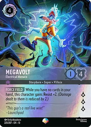 Megavolt - Electrical Menace (Epic) (225/204) - Attack of the Vine Holofoil