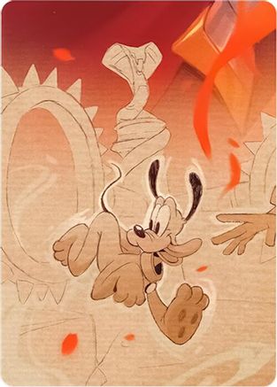 Reign of Jafar Puzzle Insert (Version 2 of 2) (Bottom Left) - Reign of Jafar