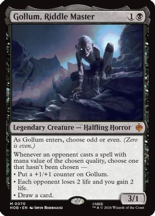 Gollum, Riddle Master (HOB-070) - The Hobbit