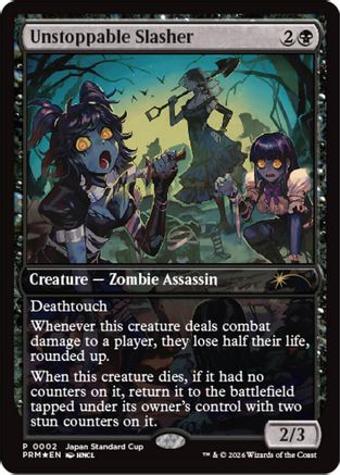 Unstoppable Slasher (UMP-002) - Unique and Miscellaneous Promos Foil