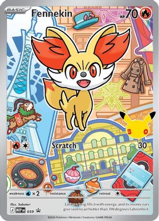 Fennekin (059/null) - First Partner Collection 2026 Holofoil