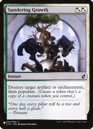 Sundering Growth (LIST-203) - The List Reprints