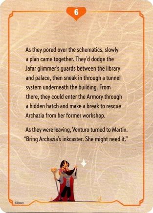 Reign of Jafar Lore Card (6 of 19) - Reign of Jafar