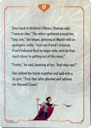 Reign of Jafar Lore Card (17 of 19) - Reign of Jafar