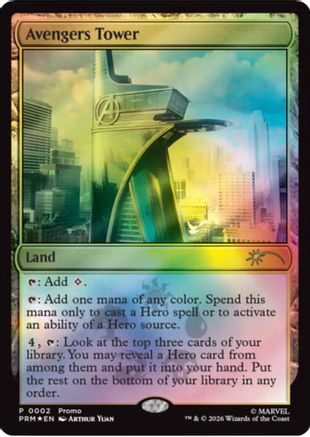 Avengers Tower (UMP-002) - Unique and Miscellaneous Promos Foil
