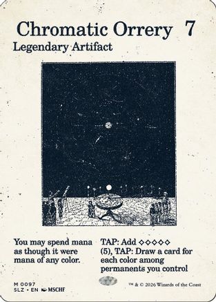 Chromatic Orrery (0097) (SLZ-097) - Secret Lair x MSCHF: The Zeta Set