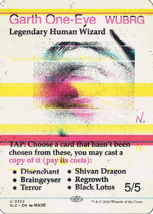 Garth One-Eye (0332) (SLZ-332) - Secret Lair x MSCHF: The Zeta Set