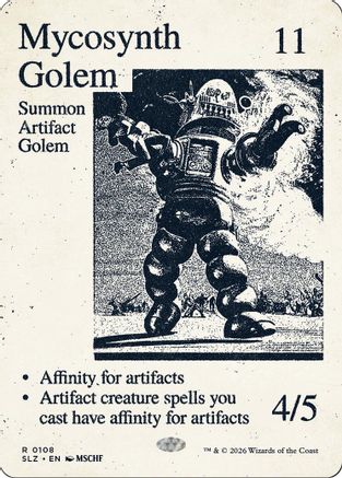 Mycosynth Golem (0108) (SLZ-108) - Secret Lair x MSCHF: The Zeta Set