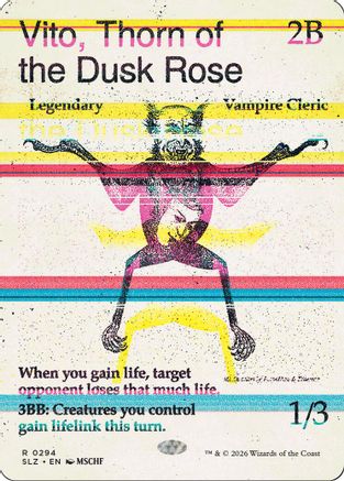Vito, Thorn of the Dusk Rose (0294) (SLZ-294) - Secret Lair x MSCHF: The Zeta Set
