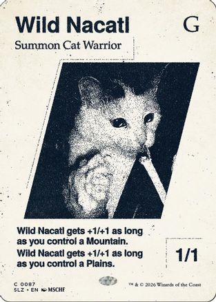 Wild Nacatl (0087) (SLZ-087) - Secret Lair x MSCHF: The Zeta Set