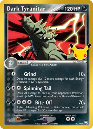 Dark Tyranitar (019/null) - ME 30th Celebration Classic Collection Holofoil