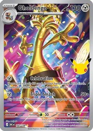 Gholdengo (142/128) - ME 30th Celebration Holofoil