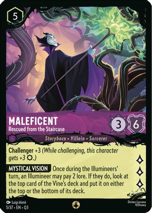 Maleficent - Rescued from the Staircase (5/37) - Illumineers Quest The Great Hunny Rescue