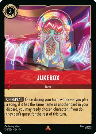 Jukebox (134/204) - Hyperia City Cold Foil