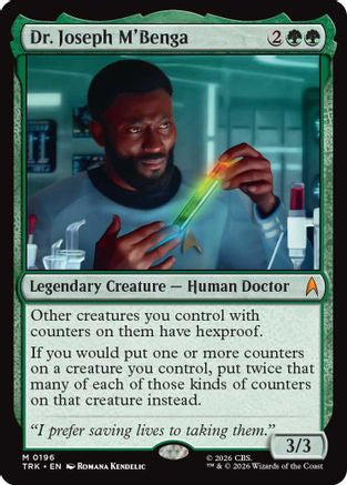 Dr. Joseph M'Benga (TRK-196) - Star Trek