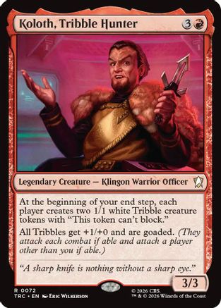 Koloth, Tribble Hunter (TRK-072) - Star Trek