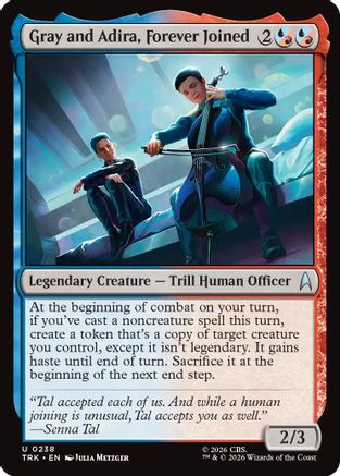 Gray and Adira, Forever Joined (TRK-238) - Star Trek