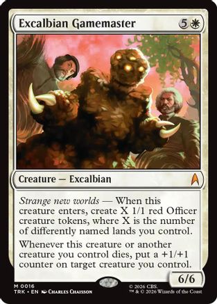 Excalbian Gamemaster (TRK-016) - Star Trek