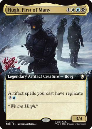 Hugh, First of Many (Extended Art) (TRC-321) - Commander: Star Trek