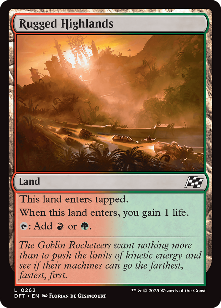 Rugged highlands (DFT-262) - Aetherdrift