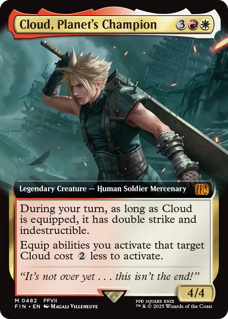 Cloud, Planet's Champion (Extended Art) (FIN-482) - FINAL FANTASY
