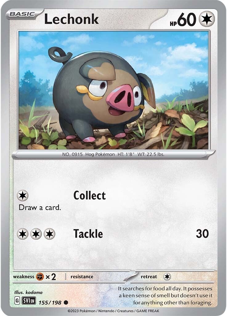 Lechonk 155/198 - Common