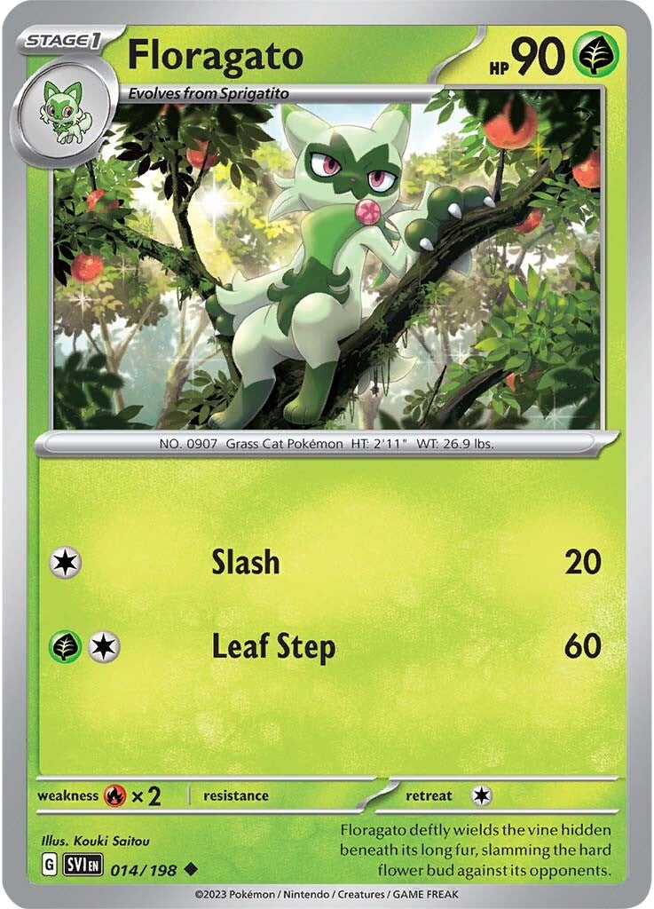 Floragato 014/198 - Uncommon