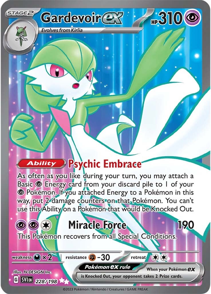 Gardevoir ex 228/198 - Ultra Rare - Holofoil