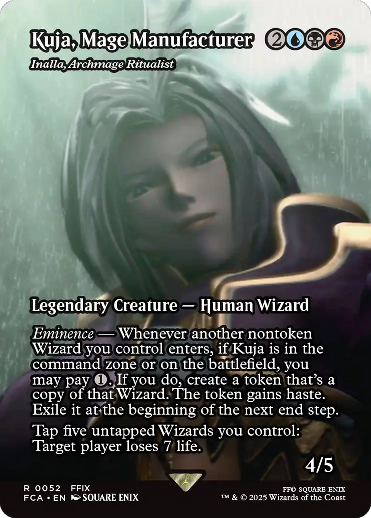 Kuja, Mage Manufacturer - Inalla, Archmage Ritualist (Showcase) (FCA-052) - FINAL FANTASY: Through the Ages