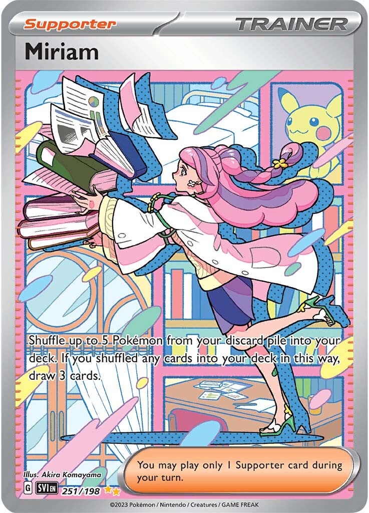 Miriam 251/198 - Special Illustration Rare - Holofoil