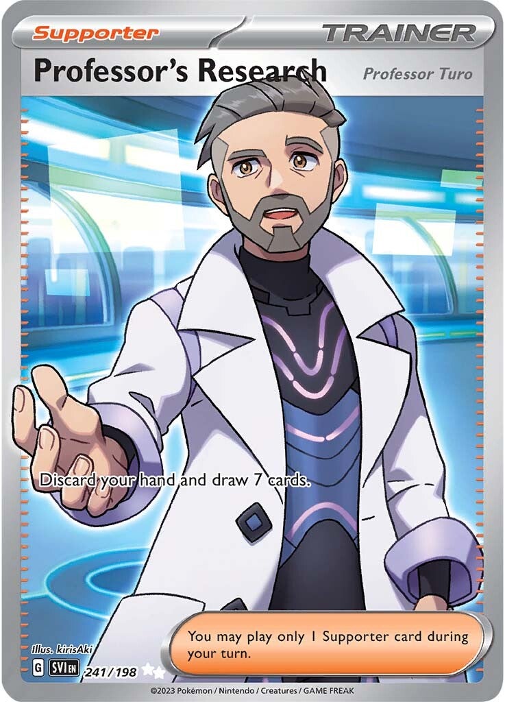 Professor's Research 241/198 - Ultra Rare - Holofoil