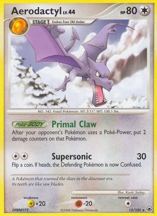 Aerodactyl 015/100 - Rare