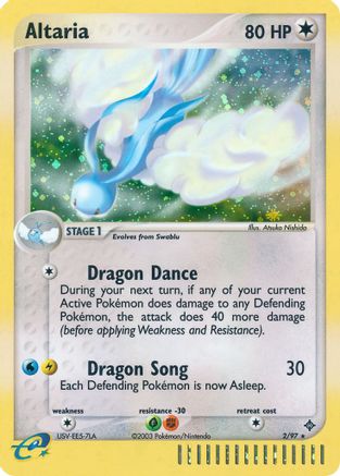 Altaria 002/97 - Holo Rare - Holofoil