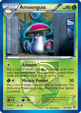Amoonguss (Team Plasma) 013/135 - Uncommon