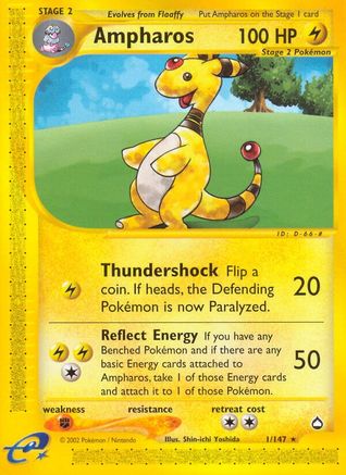 Ampharos 001/147 - Rare