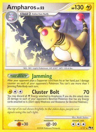 Ampharos 001/017/17 - Rare
