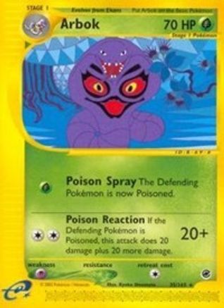 Arbok (35) 035/165 - Rare