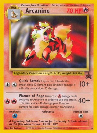 Arcanine 006/53/53 - Promo