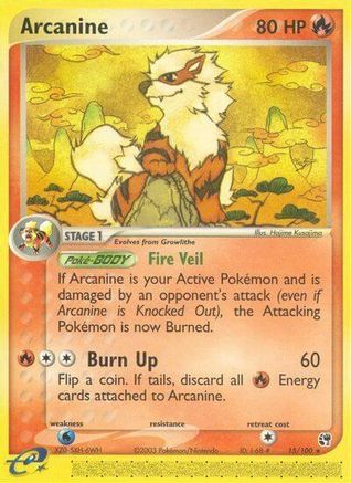 Arcanine 015/100/100 - Rare
