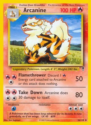 Arcanine 036/110 - Uncommon