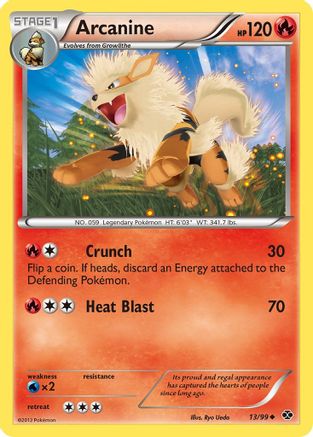 Arcanine (13) 013/99/99 - Uncommon