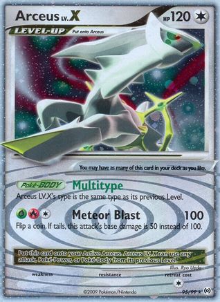 Arceus Lv.X (95) 095/99 - Ultra Rare - Holofoil