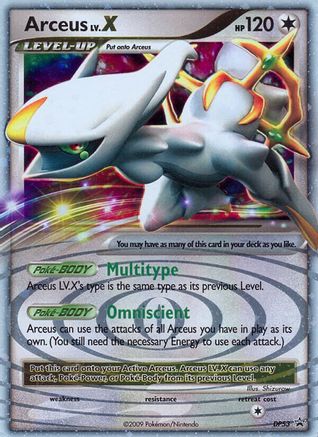 Arceus LV.X DP53/56 - Promo - Holofoil
