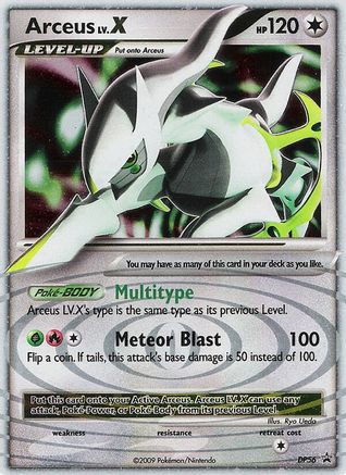 Arceus LV.X DP56/56 - Promo - Holofoil